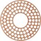 Ekena Millwork Fink Wood Fretwork Pierced Ceiling Medallion, Cherry, 26"OD x 9 1/2"ID x 3/8"T CMWP26X26X0375FFCH - alternate 4